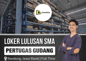 Gawai Kita Bandung Buka Loker Gudang Buat Lulusan SMA SMK, Tertarik?
