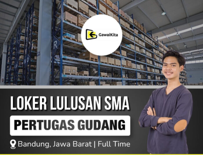 Gawai Kita Bandung Buka Loker Gudang Buat Lulusan SMA SMK, Tertarik?