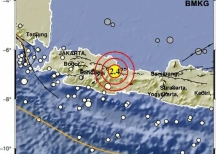 Gempa Bumi Tektonik M2,4 Melanda Kuningan Tengah Malam 1 Gempa Bumi Tektonik M2,4 Melanda Kuningan Tengah Malam