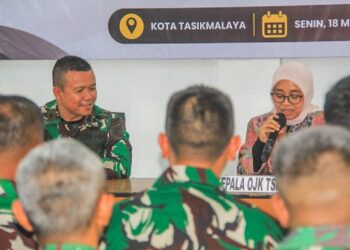 Kodim 0612/Tasikmalaya Bersama OJK Gelar Deklarasi Tolak Judi Online dan Aktivitas Keuangan Ilegal di Momentum Hari Kebangkitan Nasional