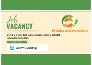 Loker Crew Gudang! PT Culina Gemilang Indonesia Bandung Buka Lowongan Terbaru