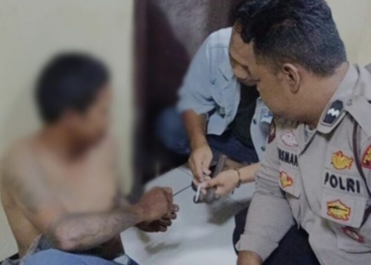 Hendak Embat Motor di Arcamanik Kepergok, M Diamankan Warga dan Polisi