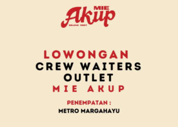 Mie Akup Bandung Buka Loker Crew Outlet Buat Lulusan SMA dan SMK! 2 Mie Akup Bandung Buka Loker Crew Outlet Buat Lulusan SMA dan SMK!