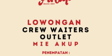 Mie Akup Bandung Buka Loker Crew Outlet Buat Lulusan SMA dan SMK! 23 Mie Akup Bandung Buka Loker Crew Outlet Buat Lulusan SMA dan SMK!