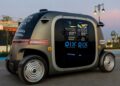 Uji RoboBus Tanpa Supir di Masjid Quba 16 Uji RoboBus Tanpa Supir di Masjid Quba
