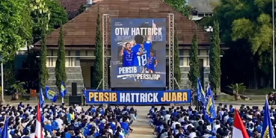 Nobar Di Pandapa Paramartha “Mapag Persib Juara”