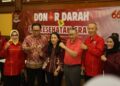 Donor Darah dan Cek Kesehatan Gratis dalam Rangka HUT ke-66 SOKSI Diserbu Pengunjung