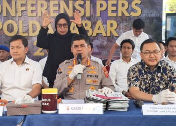 Jajaran Polda Jabar Ungkap 474 Kasus Narkoba, 593  Tersangka Diamankan
