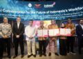 Perkuat Ekosistem Ketenagakerjaan, Kemnaker Teken MoU dengan Wadhwani dan Indosat