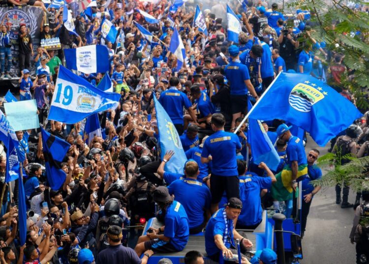 Persib Selangkah Lagi Raih Hattrick Juara, Bandung Bersiap Sambut Sejarah