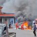 Kosleting Listrik, Tiga Motor Hangus Terbakar Saat Antri Isi Bensin di Karangnunggal