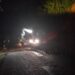 Pohon Tumbang Disertai Longsor Tutup Total  Jalan Provinsi