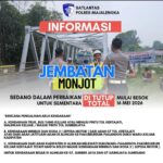 Jembatan Monjot Majalengka Kembali Ditutup, Akses ke Indramayu dan Tol Cipali Dialihkan