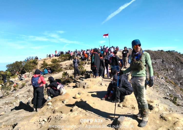 Waspadalah Gunung Ciremai Dikhawatirkan Erupsi,  Ada Temuan Jejak Sesar Aktif Purba