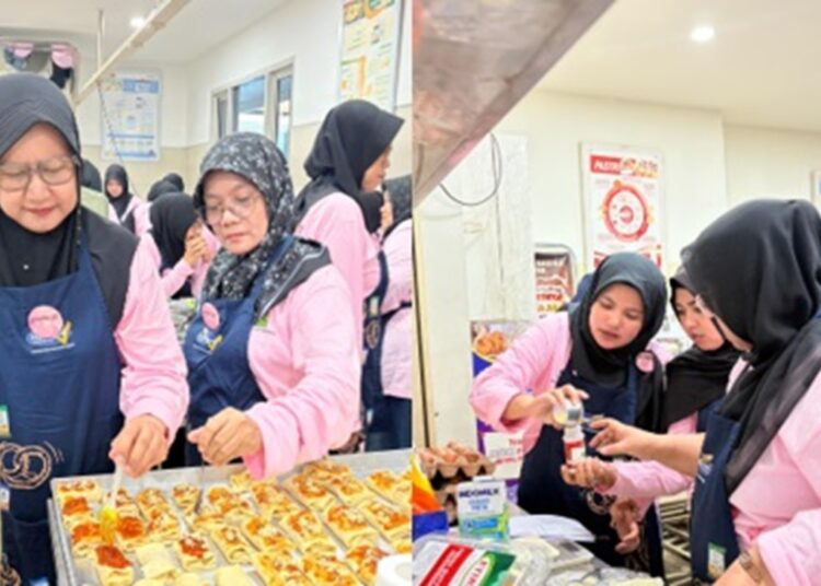Pupuk Kujang Gandeng Bogasari, Tingkatkan Keterampilan Tata Boga Warga Cikampek