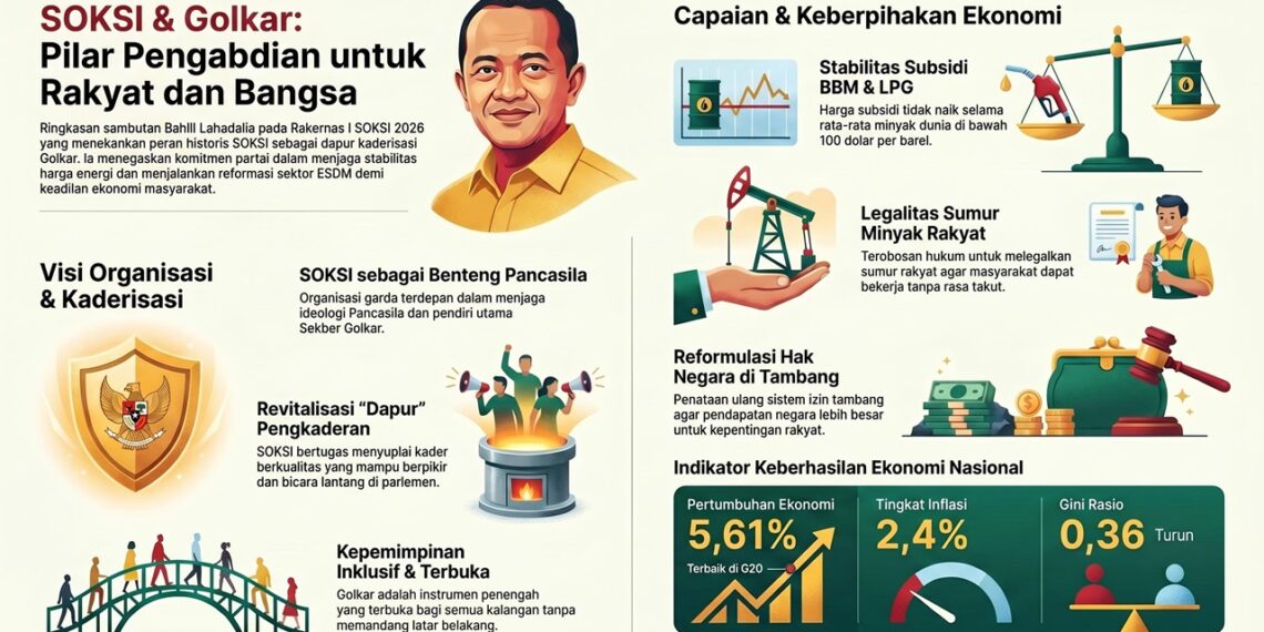 Home 2 34 Seruan Bahlil soal Kader Berkualitas Harus Dijawab lewat Penguatan Doktrin Karya-Kekaryaan