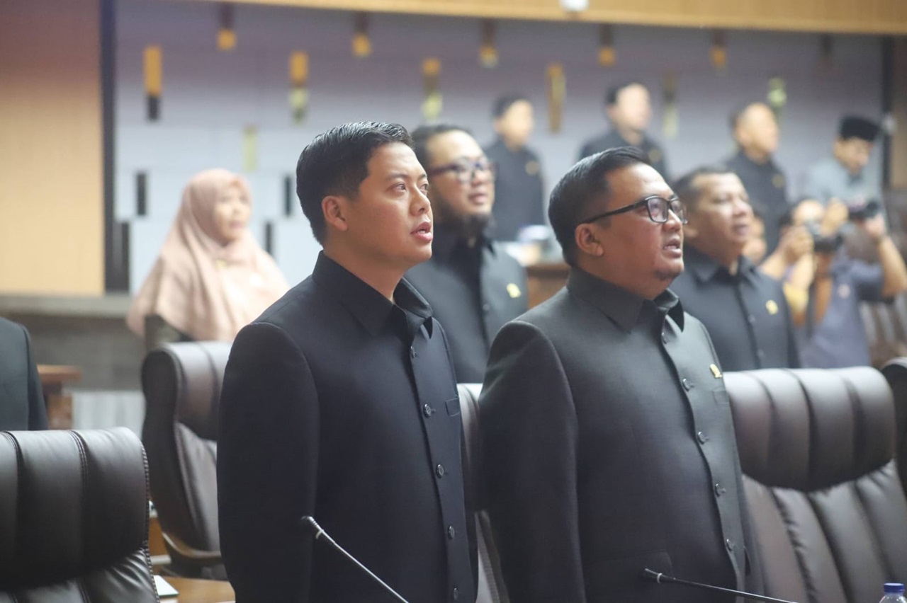 Situasi Rapat Paripurna DPRD Kota Bandung