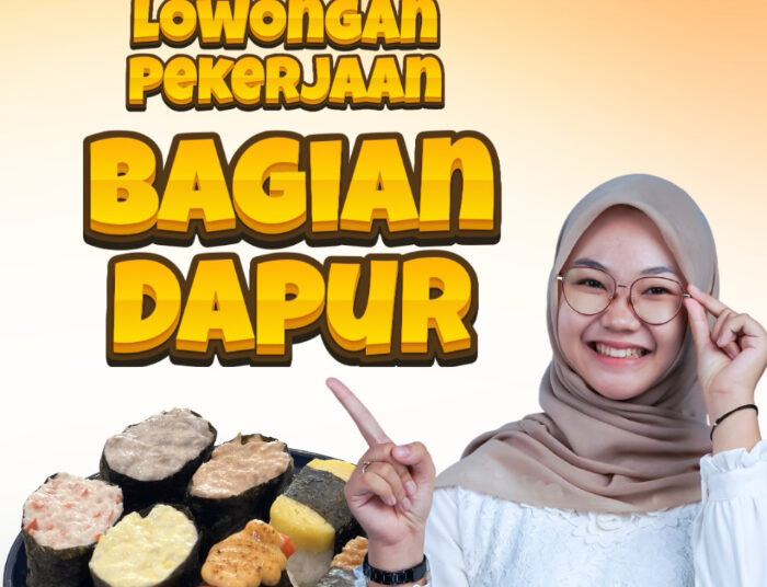 TERBARU! Mosushi Bandung Buka Loker Bagian Dapur, Tertarik?