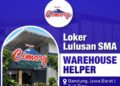 TERBARU NIH! Cimory Bandung Buka Loker Helper Gudang Buat Lulusan SMA