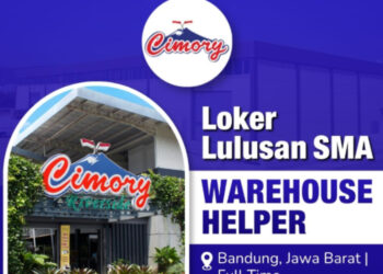 TERBARU NIH! Cimory Bandung Buka Loker Helper Gudang Buat Lulusan SMA