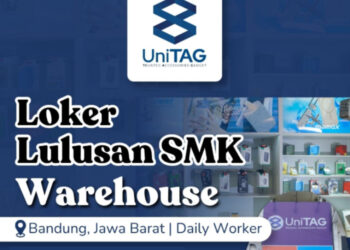 UniTAG Bandung Buka Loker Gudang, Ini Syarat dan Link Daftarnya