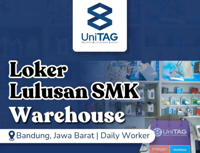 UniTAG Bandung Buka Loker Gudang, Ini Syarat dan Link Daftarnya