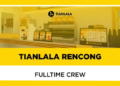 Untuk Lulusan SMA SMK! Tianlala Rencong Bandung Buka Loker Crew