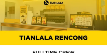 Untuk Lulusan SMA SMK! Tianlala Rencong Bandung Buka Loker Crew