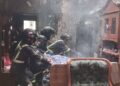 Rumah Waskam di Gereba Ludes Terbakar