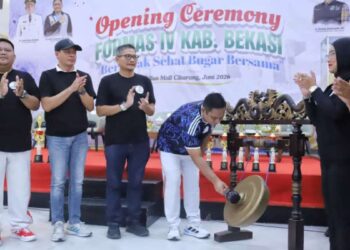 Dibuka Resmi Plt Bupati Asep Surya Atmaja, 3000 Pegiat Olahraga Ramaikan FORMAS IV Kabupaten Bekasi 2026 7 Dibuka Resmi Plt Bupati Asep Surya Atmaja, 3000 Pegiat Olahraga Ramaikan FORMAS IV Kabupaten Bekasi 2026