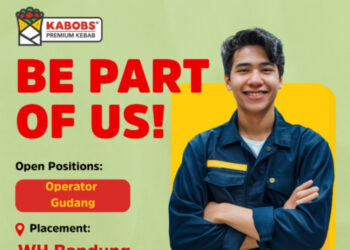 Baru Dibuka! Kabobs Bandung Buka Loker Operator Gudang Buat Lulusan SMA SMK