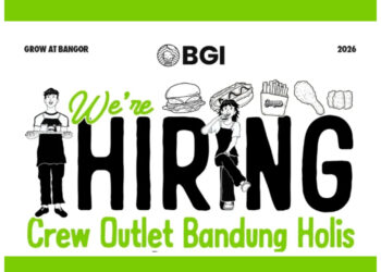 Buat Lulusan SMA SMK! Burger Bangor Bandung Holis Buka Loker Crew Outlet