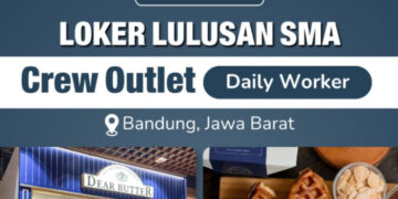 Buat Lulusan SMA SMK! Dear Butter Bandung Buka Loker Crew Outlet