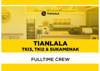 Buat Lulusan SMA SMK! Tianlala Bandung Buka Loker Fulltime Crew, Minat? 3 Buat Lulusan SMA SMK! Tianlala Bandung Buka Loker Fulltime Crew, Minat?