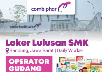 Buat Lulusan SMK! Combiphar Bandung Buka Loker Operator Gudang, Minat?