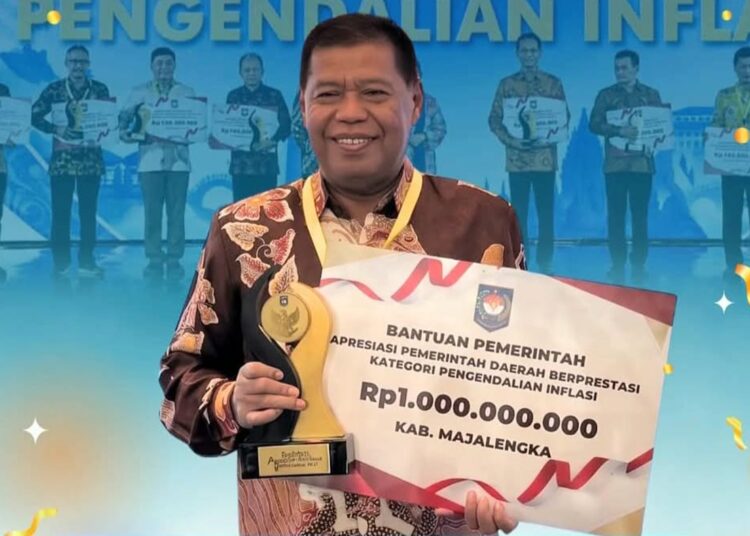 Majalengka Raih Penghargaan Kabupaten Terbaik Pengendalian Inflasi Se-Jawa-Bali 1 Majalengka Raih Penghargaan Kabupaten Terbaik Pengendalian Inflasi Se-Jawa-Bali