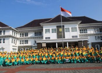 Helaran Budaya dan Pameran Prodak Unggulan Ramaikan Porsenitas XIII di Kota Cirebon