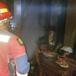 Korek Api Gasolin Bocor dan Meledak, Kamar Tidur Milik Eman Terbakar