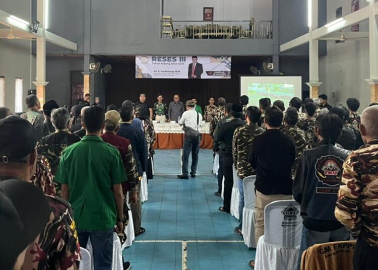 Mang Yod Bertemu untuk Dengarkan Aspirasi Ormas pada Reses III DPRD Jawa Barat