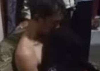 Duuhhhh… Kepergok Saat Curi Motor di Cibiru, Pasangan Suami Istri Babak Belur Dihakimi Massa