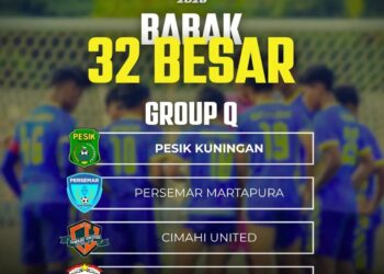 32 Besar Liga 4 Piala Presiden, Pesik Kuningan Siap Tempur di Grup Q