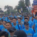 Ribuan Warga Tumpah Ruah, Galunggung Bhayangkara Fun Walk dan Donor Darah Guncang Mapolresta Tasikmalaya