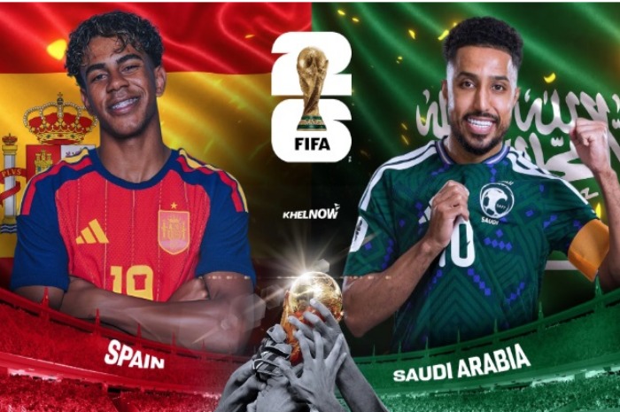 Spanyol Kuasai Laga, Arab Saudi Dibantai 4-0 1 Spanyol Kuasai Laga, Arab Saudi Dibantai 4-0
