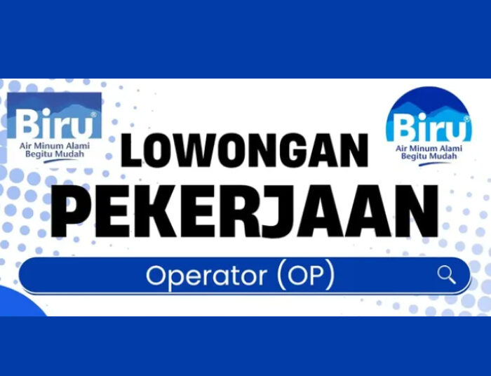 Terbaru! Depot Air Minum Biru Bandung Buka Loker Operator