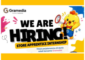 Untuk Lulusan SMA SMK! Gramedia Bandung Buka Loker Teranyar