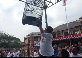 Mapolresta Tasikmalaya Meledak Kicau Mania Gila-Gilaan, Rebut 2 Motor Yamaha, 5 Motor Listrik