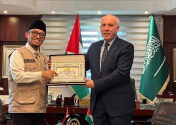 Paket Daging Dam Jemaah Haji Indonesia Disalurkan Untuk Rakyat Palestina