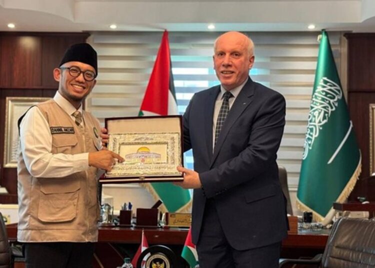 Paket Daging Dam Jemaah Haji Indonesia Disalurkan Untuk Rakyat Palestina